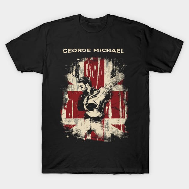 Vintage Distressed George Michael T-Shirt by Yopi